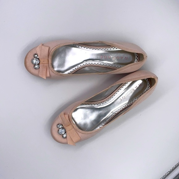 Rampage light pink flats with stones - Picture 2 of 13